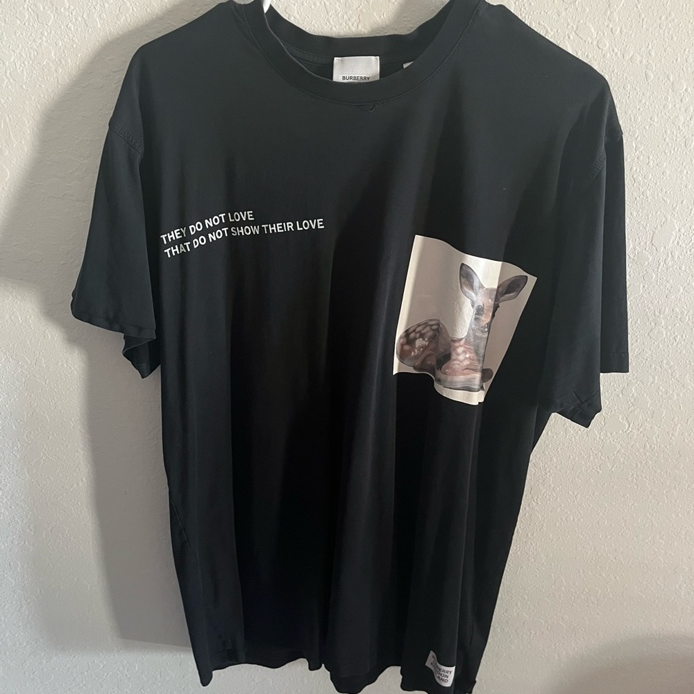Burberry Oversized Deer Shirt GUC